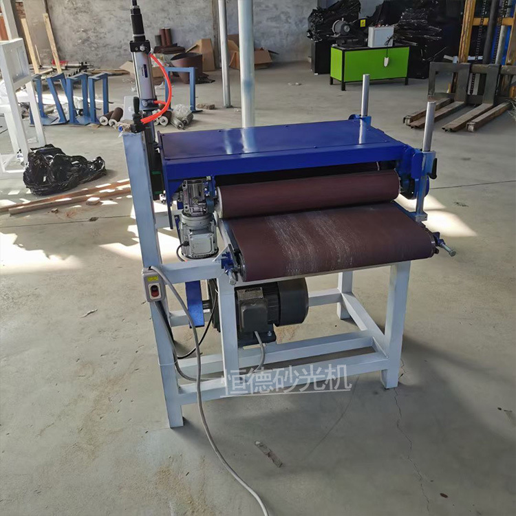 木工砂光机圆木片短料小件砂光打磨机自动工艺品象棋木盖子抛光机