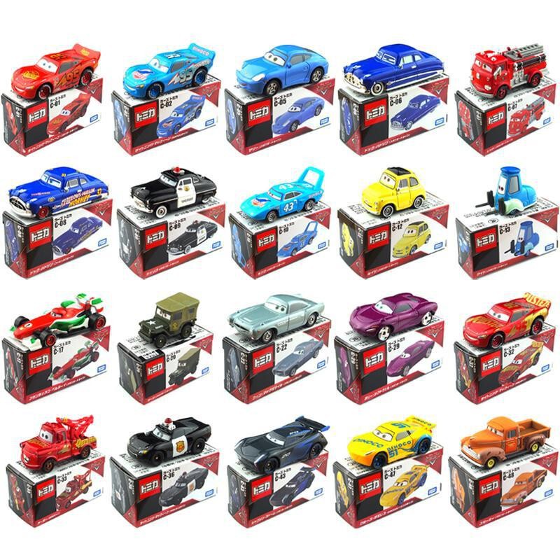 TOMY multi-card simulation alloy car model racing car story mobilization die toy car Lightning McQueen sports car