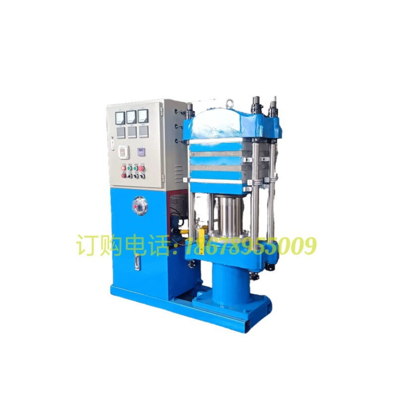 Автоматический подъемный двойной рабочий слой небольшой лаборатории для силиконовой резины ПВХ тестовый таблетчатый пресс