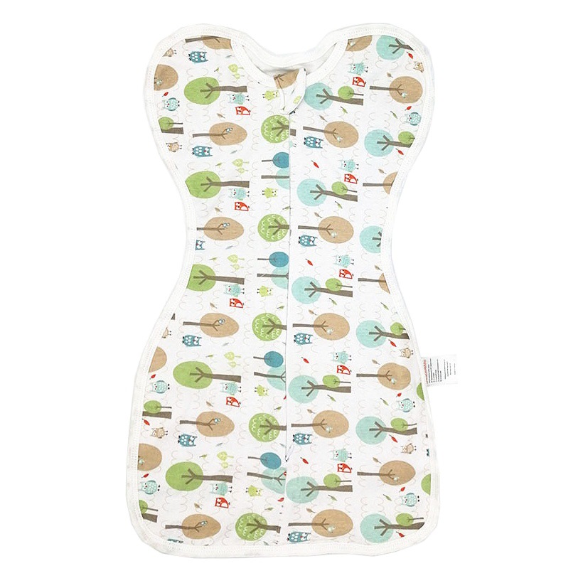 Baby Surrender-Style Sleeping Bag, Newborn Swaddle Wrap, Baby Anti-Kick Quilt, Air-Conditioned Pure Cotton, Anti-Startle Zipper