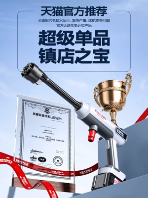 Portable car washer: wash high-pressure water gun, household