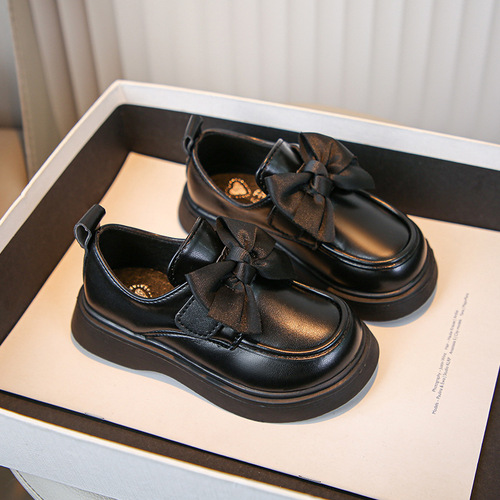 Children's Butterfly Princess Soft Sole Anti-Slip Spring Shoes, Retro Baby Shoes