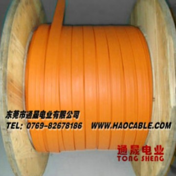 厂家供应龙门吊扁电缆天车排线屏蔽排线12芯1.5平方扁线