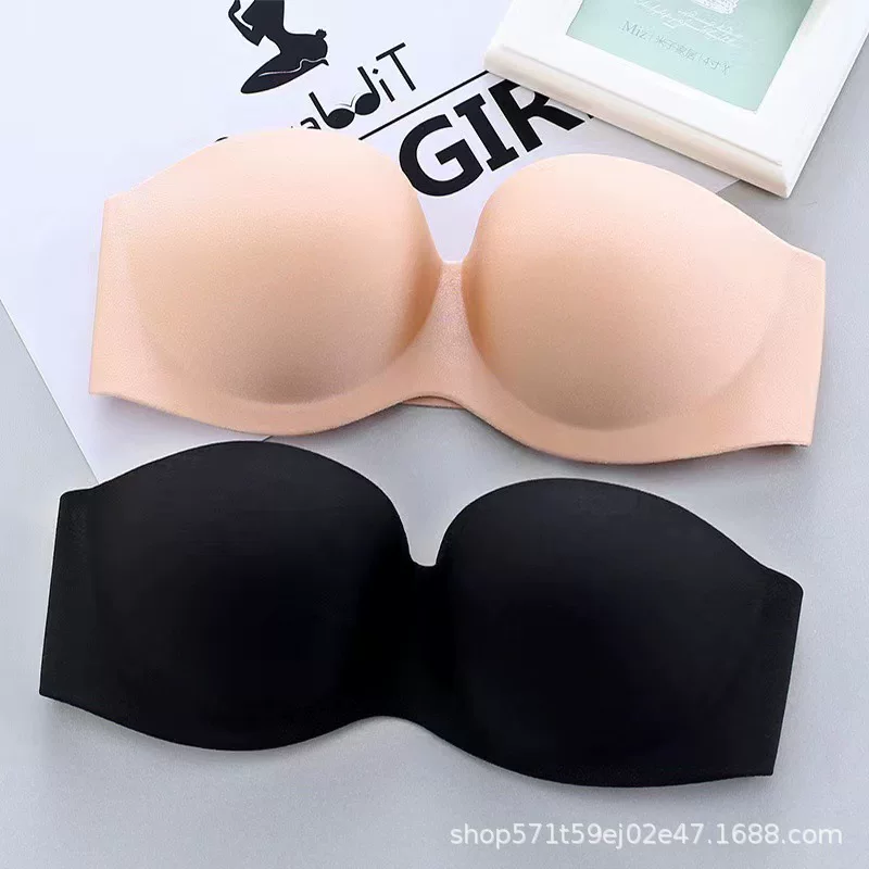 Invisible underwear, straps, supporting non-slip bra, increased thickness