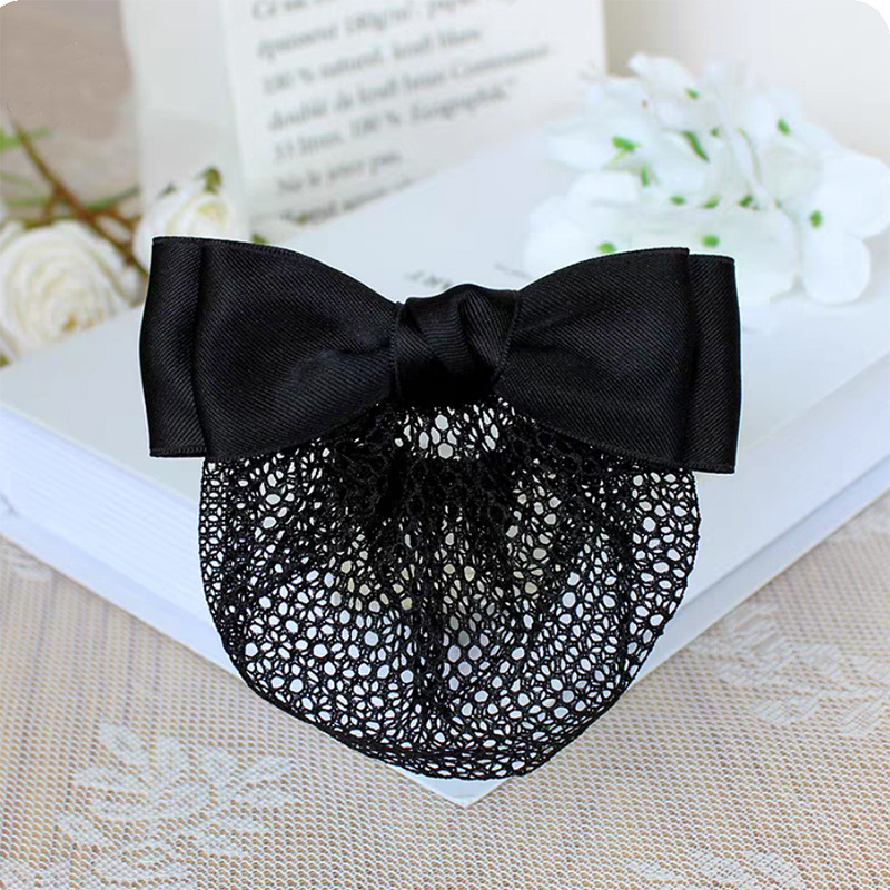 [HY 더블 레이어 헤어네트] 파인메쉬 블랙