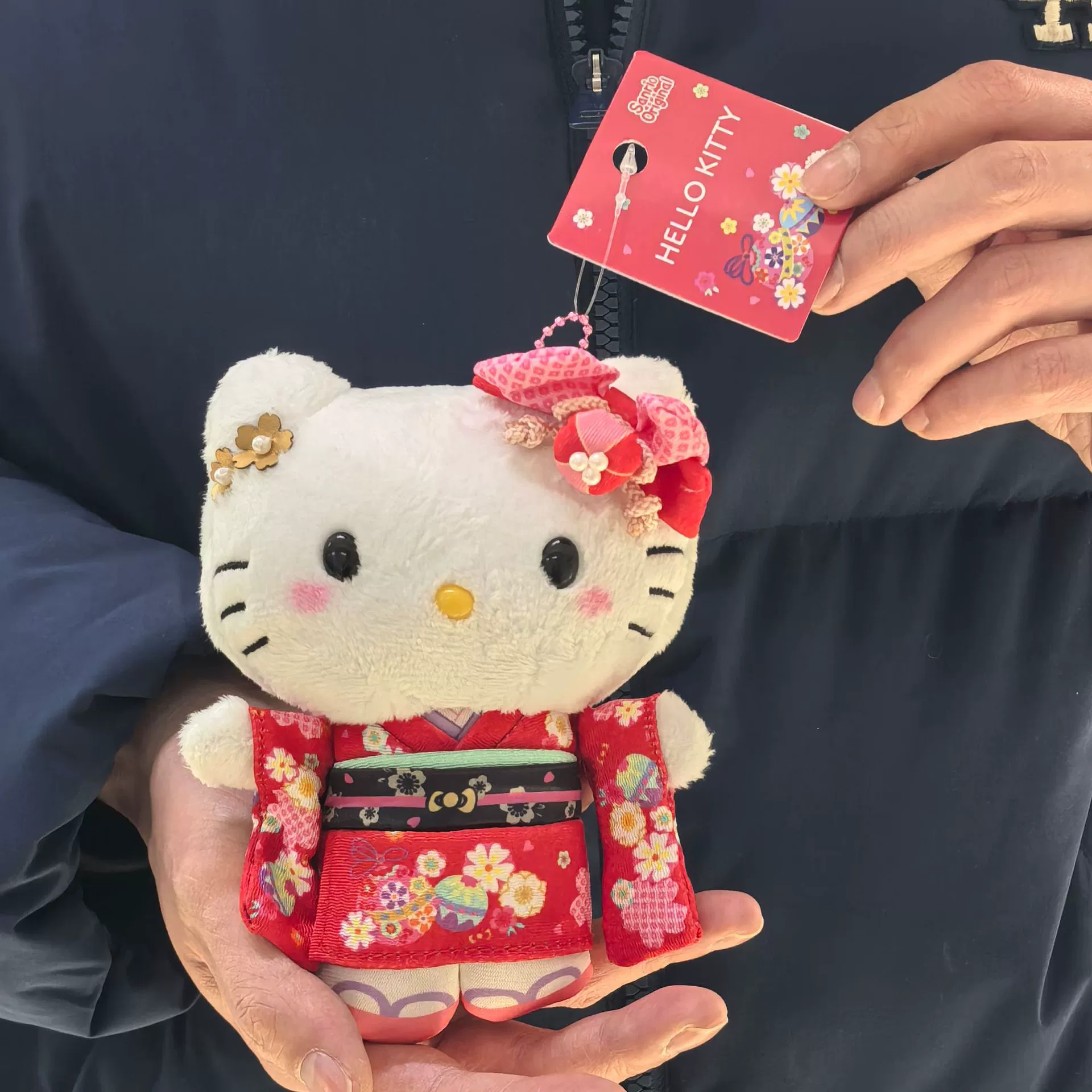 Плюшевая подвеска-брелок для ключей (Hello Kitty) симпатичная кукла, мягкая мини-плюша 10+ вариантов дизайна, подарок 0.038 кг