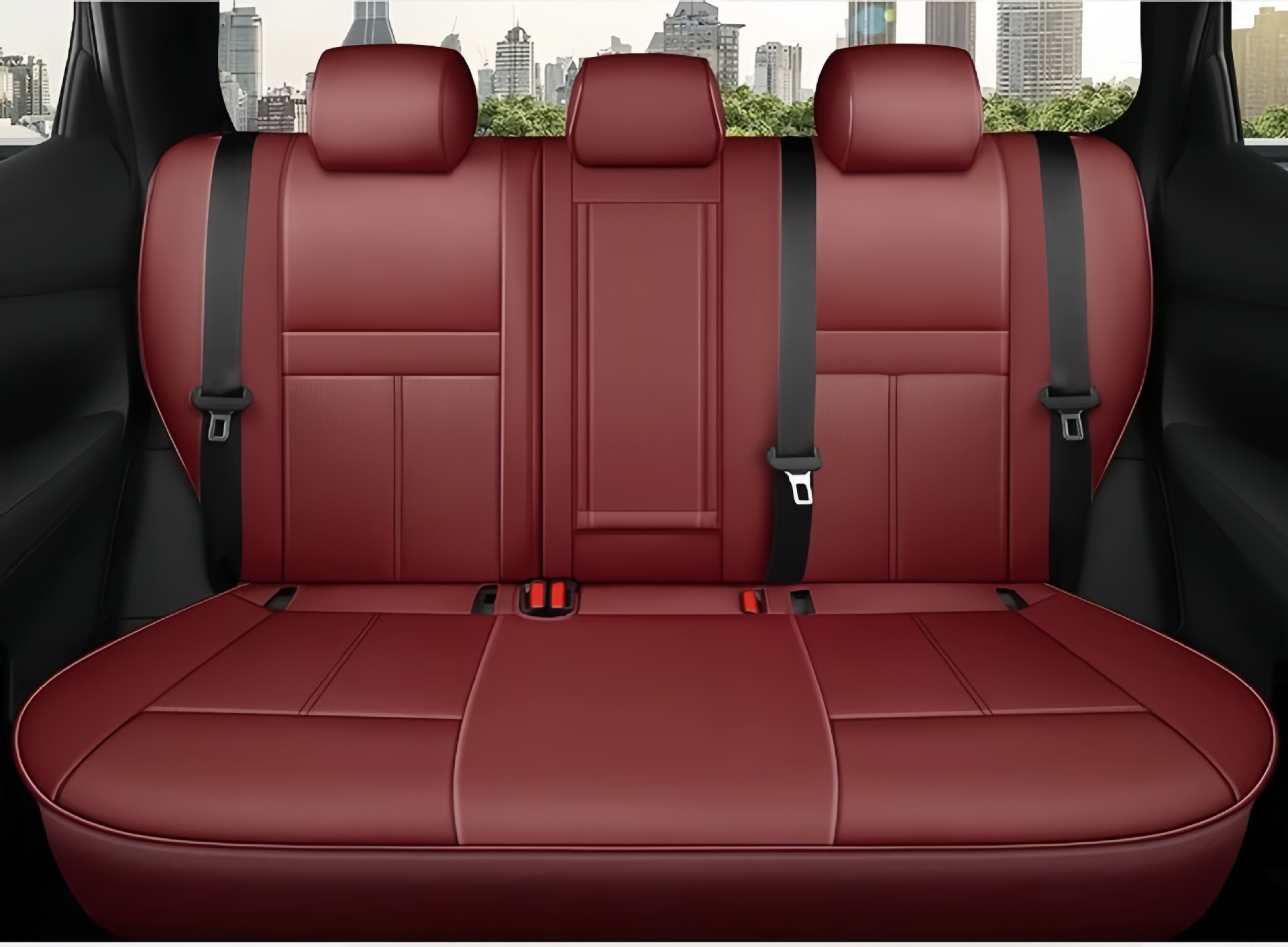 Nissan Qashqai X-Trail Glory Murano Car Seat Covers Full Leather Seat Covers Universal for All Seasons Seat Cushion Covers