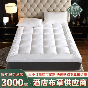 Hotel Mattress Hotel B&B Stereo Thickeneded Bed Protector Non-Slip Comfortable Soft Cushion Tatami Mattress Protector