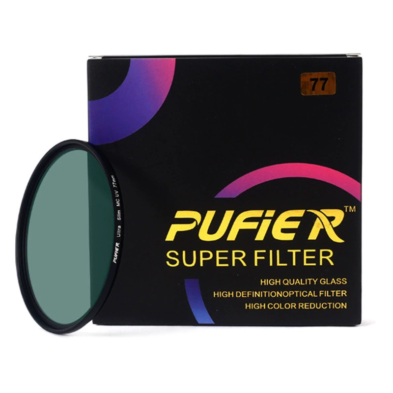 Пуф MRCUV зеркальный с защитным зеркальным двухсторонним многослойным покрытием подходит для Canon, Nikon, Sony и др.