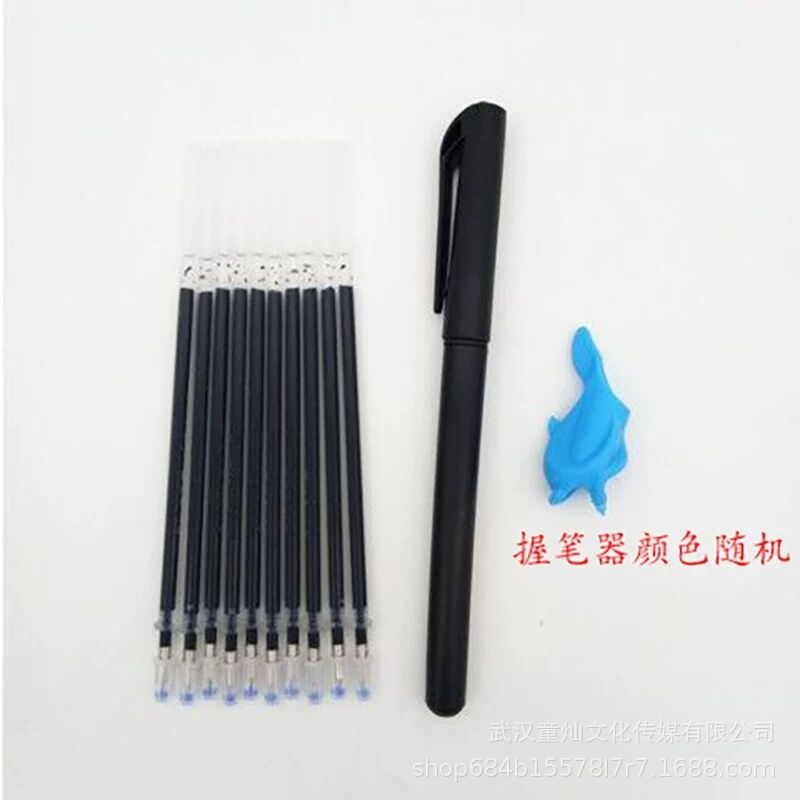 10 automatic disappearing refills 1 pen holder 1 pen holder