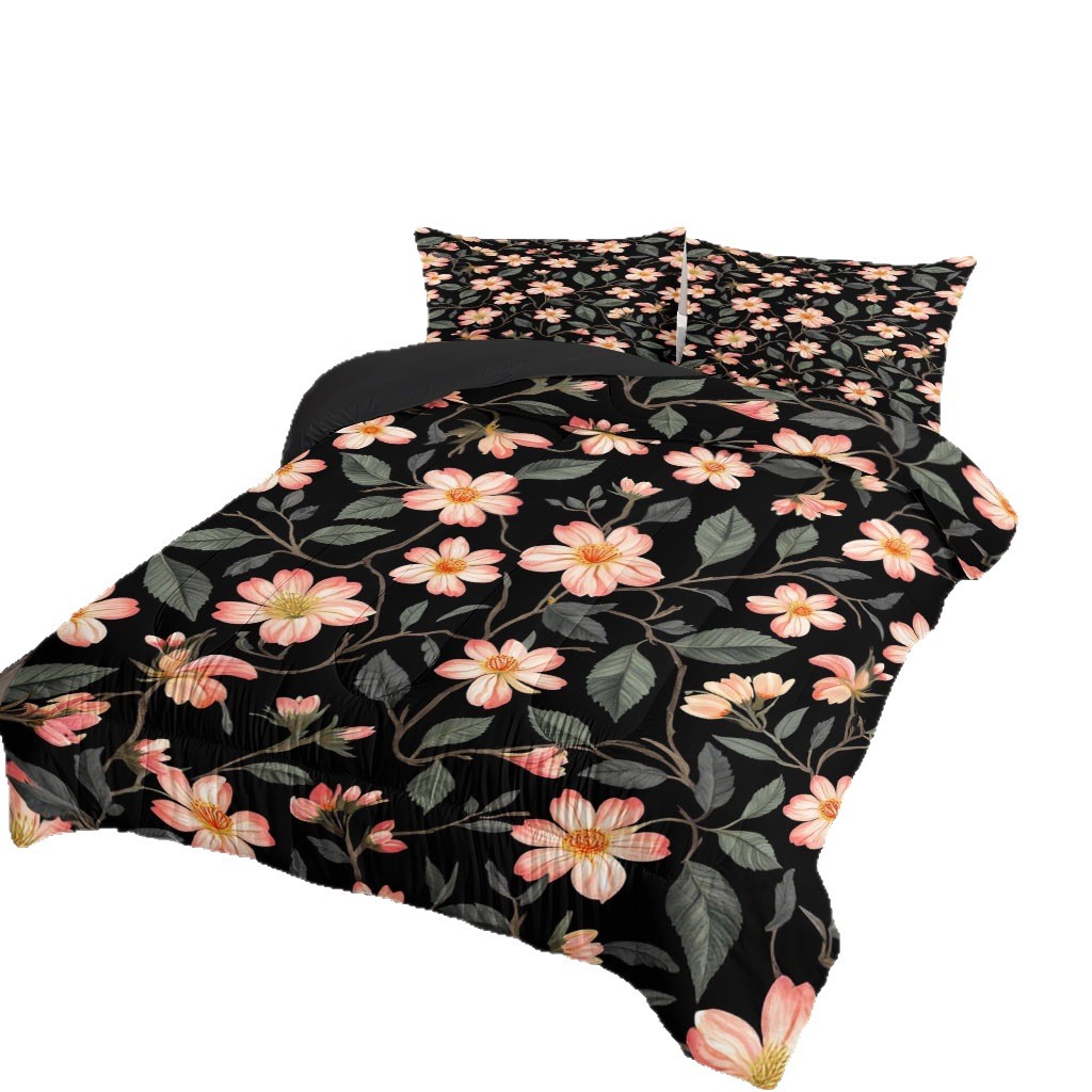 TEMU / JIT transfronterizo pequeña impresión digital 3D 180gms colcha colcha