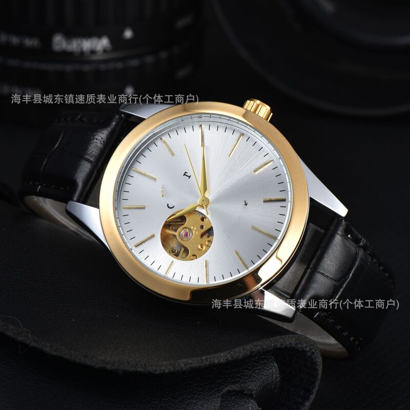 2026 hot-selling high-quality product for foreign trade: men's fully automatic mechanical double lion watch, direct shipment from the manufacturer, one-piece drop shipping available