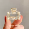 Q2-2# Square Pearl Diamond 2.5CM