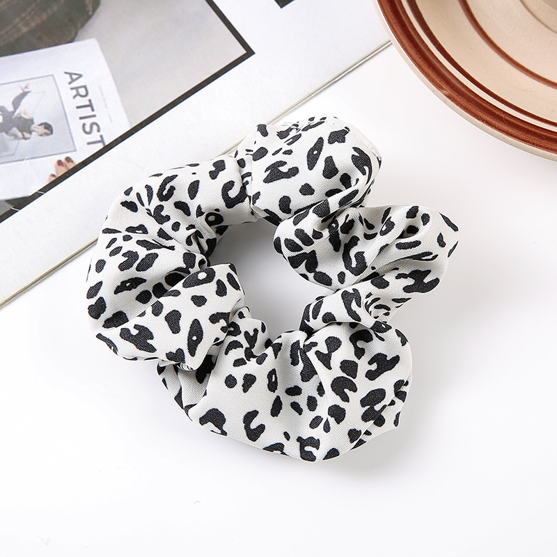 작은 표범 무늬 2# 흰색