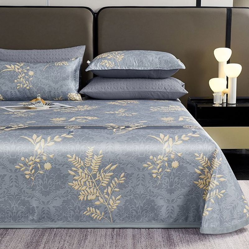 Estera de hielo estera de tres piezas set de estera de verano sábanas caseras dobles una sola pieza lavadora plegable estera de aire acondicionado suave