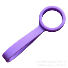 水壶配件新品硅胶水瓶提手 户外省力水壶提带 内径33MM水瓶提手