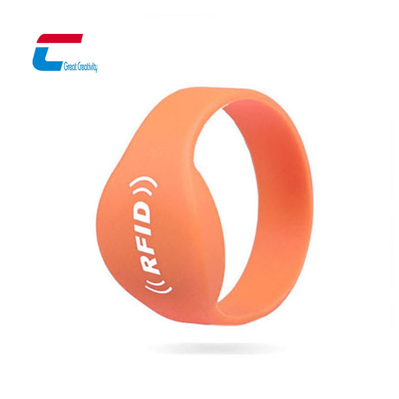 RFID防水硅胶手腕带 桑拿浴室储物柜专用手环 F08芯片手环