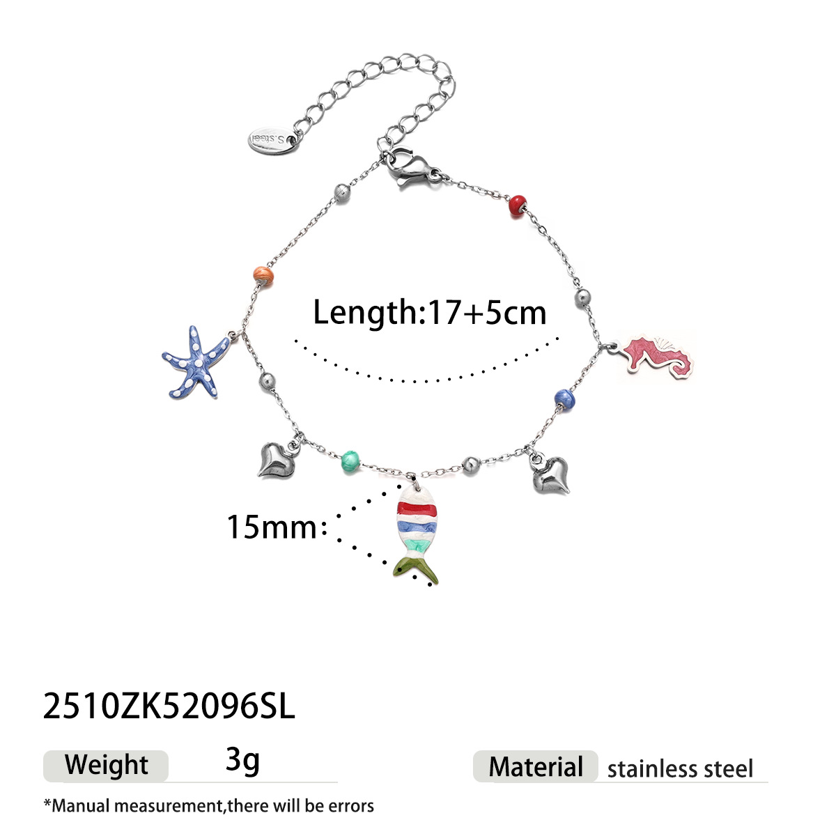 Collar de acero inoxidable de estilo europeo y americano TENA ligero lujo nicho goteo de aceite mar de arena de viento collar de acero de titanio para mujeres no se desvanece image 6