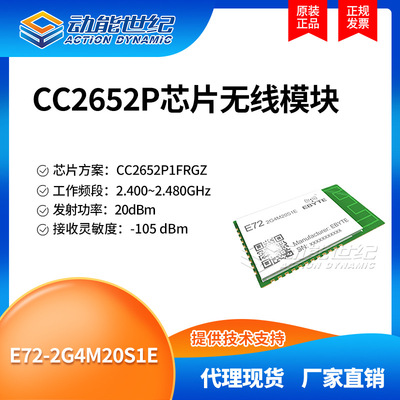 E72-2g4m20s1e ebyte Zigbee Selfortrait CC2592 CC2652P Модуль с низкой мощью