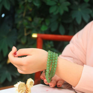 Jin Yu Tang Xinjiang Hotan Jade "Qingshui Fluorescent Necklace" Qingshui Fluorescent Necklace Gurgling Sunny
