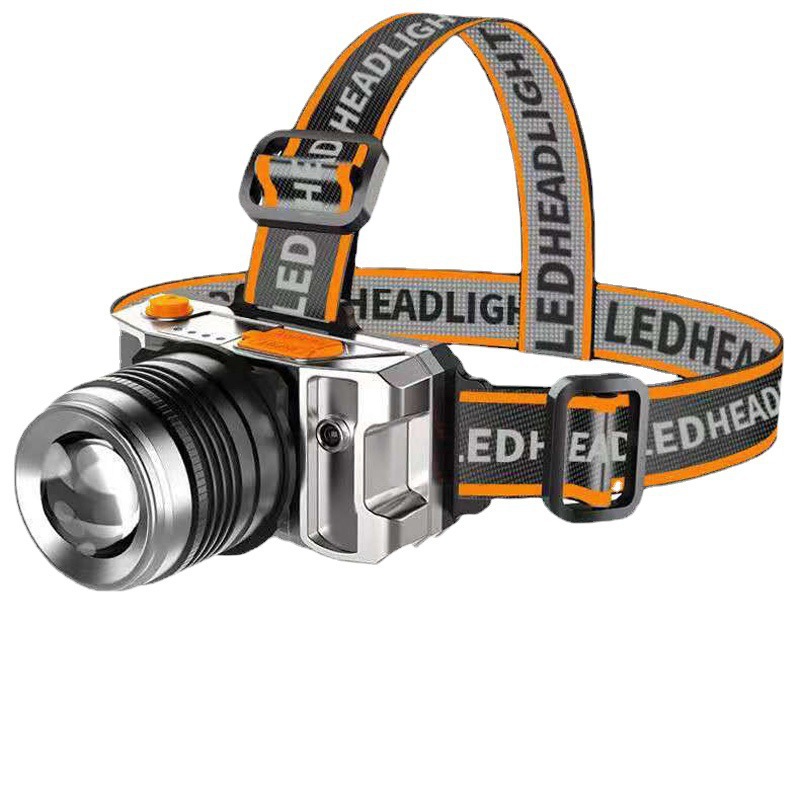 Faro de inducción transfronteriza, foco zoom, luz de pesca, luz de pesca nocturna, con pantalla eléctrica, luz de carga exterior para minería, oferta transfronteriza