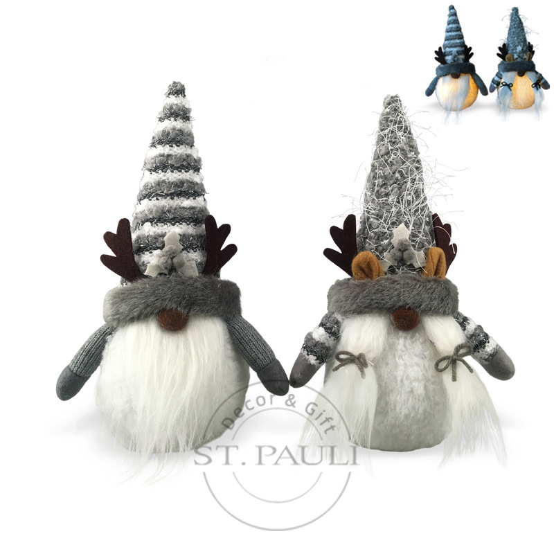 【カスタム工場】小鳥クリスマス装飾品妖精フクロウ雪だるまデスクトップクリスマス装飾品|undefined