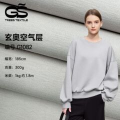 厂家现货300克莱赛尔棉空气层面料 秋冬保暖卫衣外套服装布料布匹