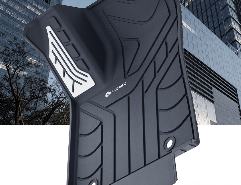 Cross-border universal car floor mats, injection-molded, 0 formaldehyde TPE car floor mats, anti-stain, easy to clean, wear-resistant