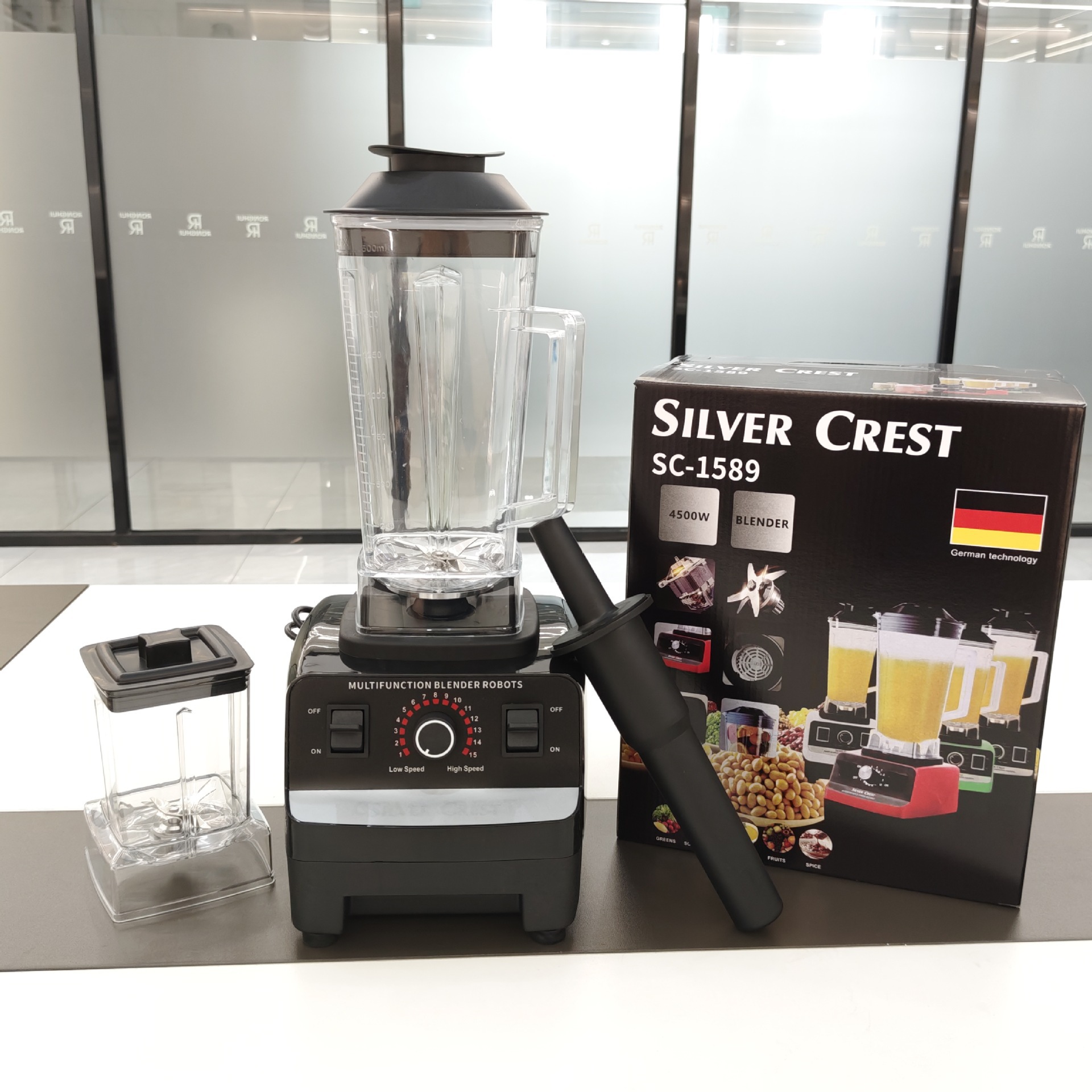 2in1 Double Cup Wall Breaker SC-1589 Mahlmixer Afrika Nigeria Heißer Verkauf grenzüberschreitender Mixer