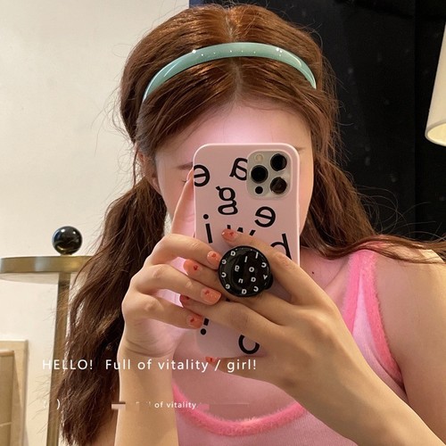 Acrylic Hairband with Jelly Color Base, Instagram Girl Style, Colorful, Versatile Hair Accessory, Clip-in Hairband, Wholesale