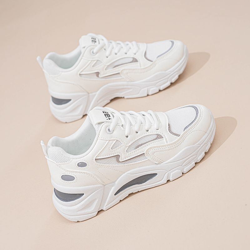 2025 Spring Women's Shoes New Breathable Mesh Shoes Women's Versatile Thick-Soled Sports Shoes Casual Dad Shoes Women's Trendy Shoes 2025 Spring Women's Shoes New Breathable Mesh Shoes Women's Versatile Thick-Soled Sports Shoes Casual Dad Shoes Women's Trendy Shoes