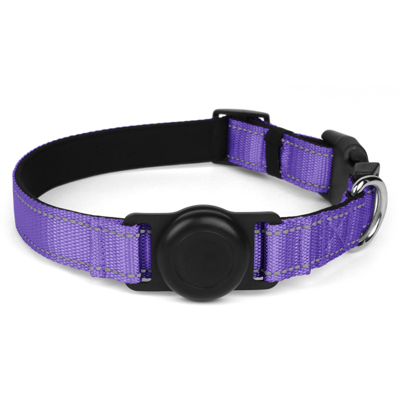 Collar de mascota con inscripción, collar de gato anti-asfixia, AirTag, abrigo protector, collar de perro