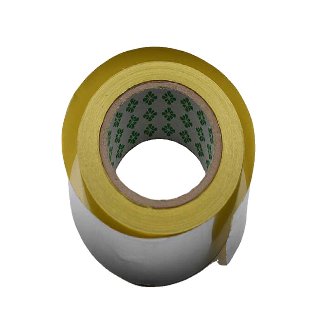 厂家8丝超厚铝箔胶带  补锅炉道管 耐高温隔热防火 加厚铝箔胶带