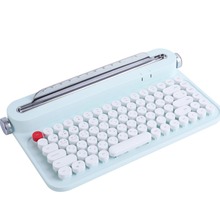 chanchain B305蓝牙键盘无线办公打字机平板电脑通用时尚复古键盘