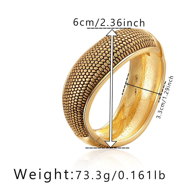 Ethnic Style Geometric Alloy Women's Bangle display picture 1