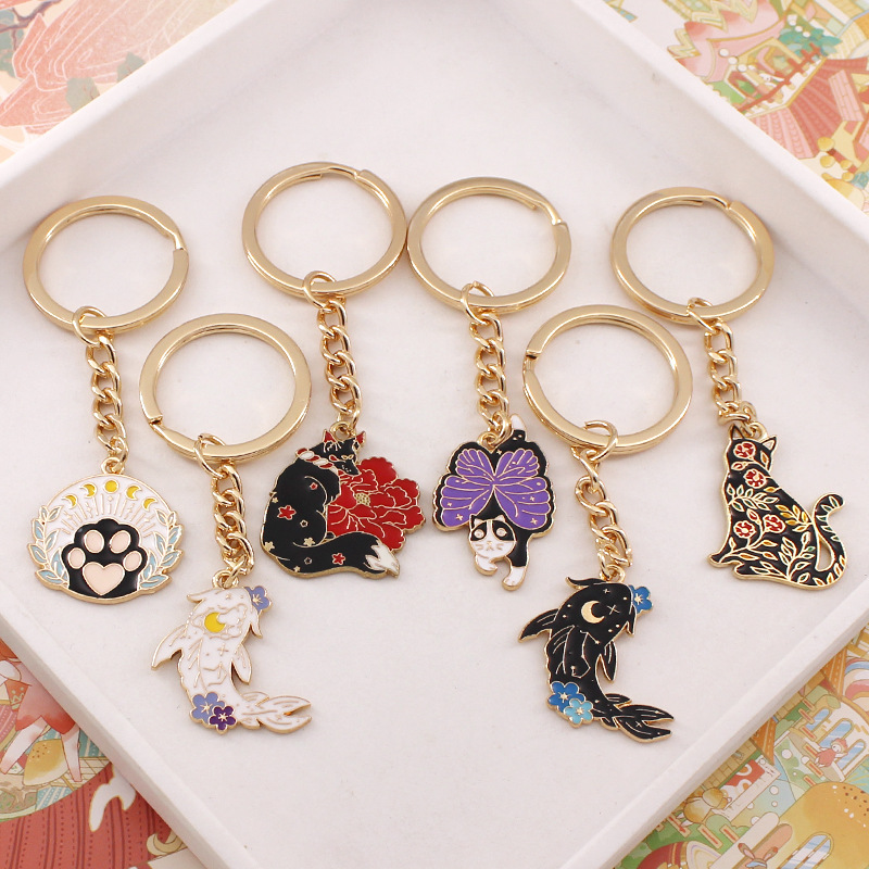 Japanese cartoon keychain