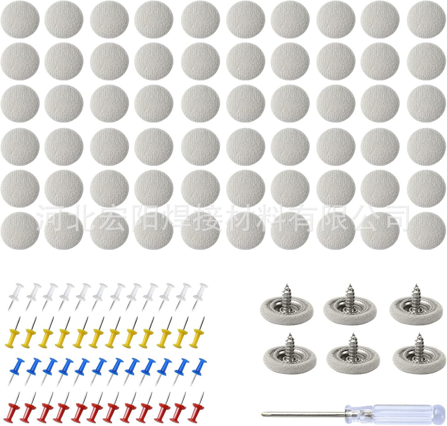 60Pcs Car Ceiling Clips for Fixing Ceiling Fabric Detachment, Fixing Sagging Ceiling Fabric, Car Interior Ceiling Fasteners