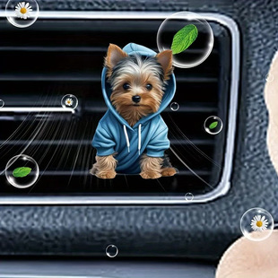Cross-Border Acrylic Air Outlet Fragrance Clip Car Interior Decoration Supplies Personalized Creative Car Aromatherapy Ornaments
