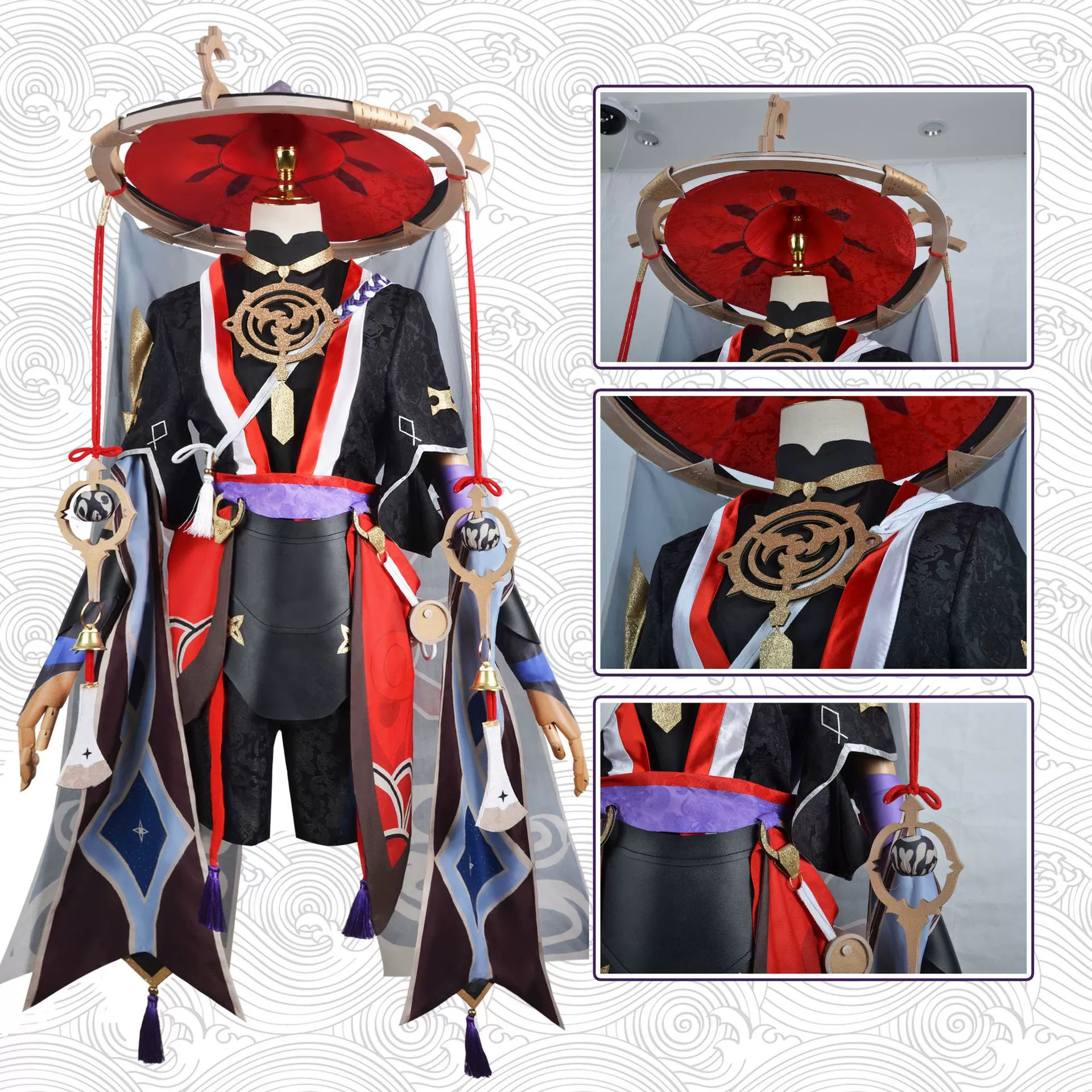 Cos Cosmet Wanderer Wanderer COS сервер Animu косплей COS в Wanderer COS для Genshin Impact