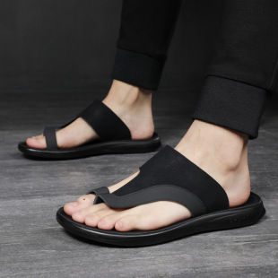 Men's Slippers 2025 New Trendyy Stylish Internet Celebrity Fashion Sandals Summer Outer Wear Outdoor Leisure Non-Slip T062