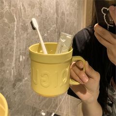 高颜値嗽カップ家庭用歯ブラシカップ洗面カップカップル歯カップ創意歯具歯筒カップ学生寮