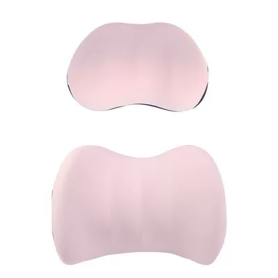 Headrest | car cushion for girls - car-accessories-pink-classic-comfortable-neck-pillow-lumbar-support