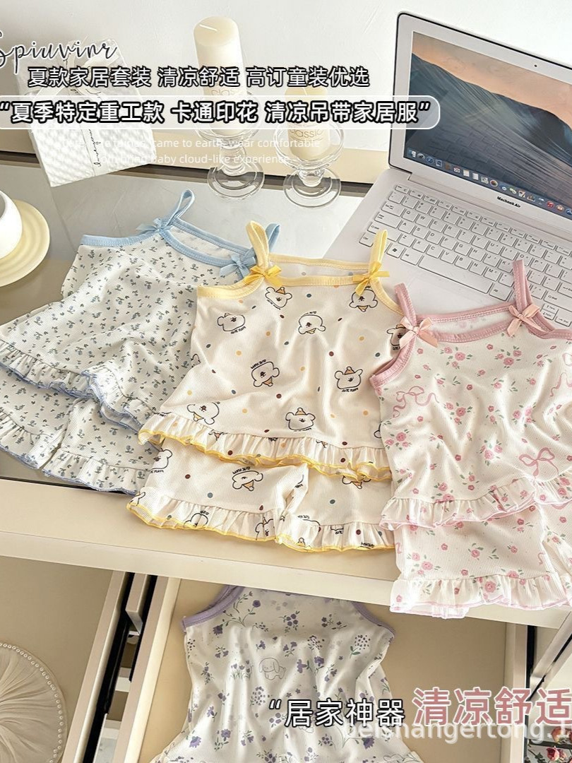 Summer children's set sleevless