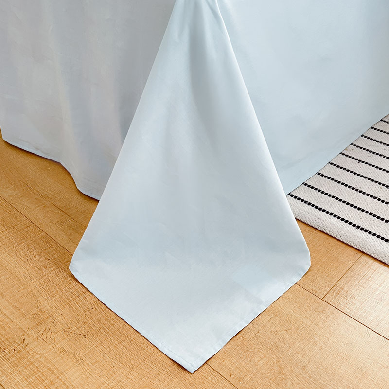 Cama de algodón de clase A para madres y bebés, ropa de cama de cuatro piezas, ropa de cama de color sólido, ropa de cama, dormitorio de estudiantes, tres piezas