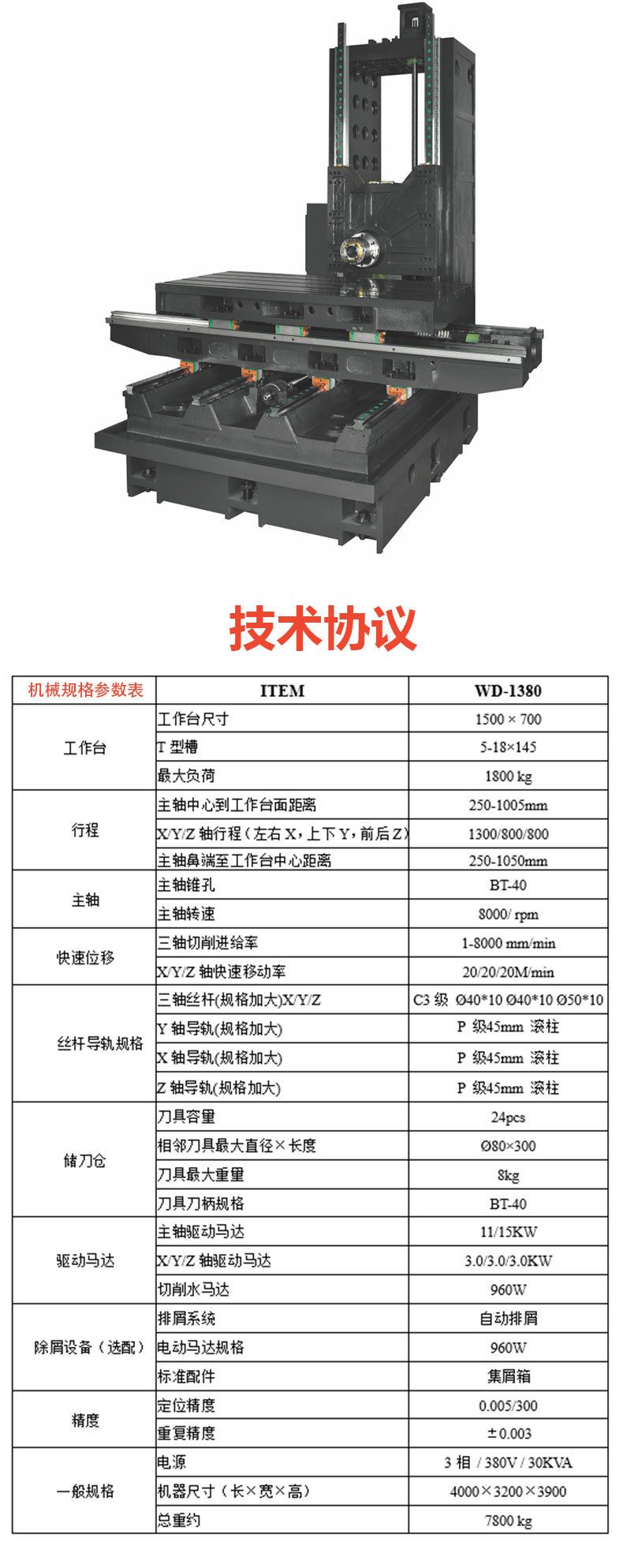 双工作台卧式加工中心DW1370正T式床身结构2工作台自动交换效率高