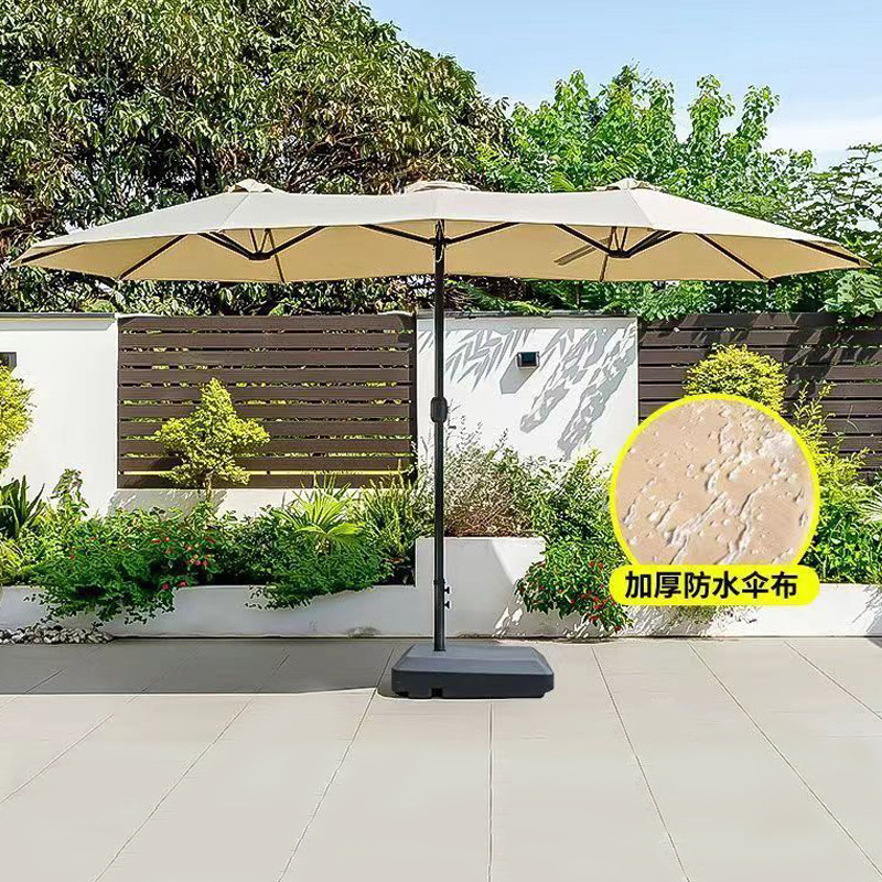 屋外ヴィラガーデン三頭中庭パラソルビーチキャンプ大型パラソル商業カフェローマンパラソル|undefined