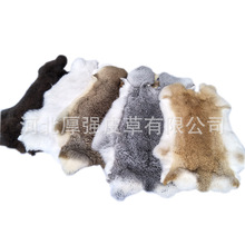 厂家大批量现货供应整张熟兔皮装饰用兔皮箱包服饰鞋帽配饰家兔皮