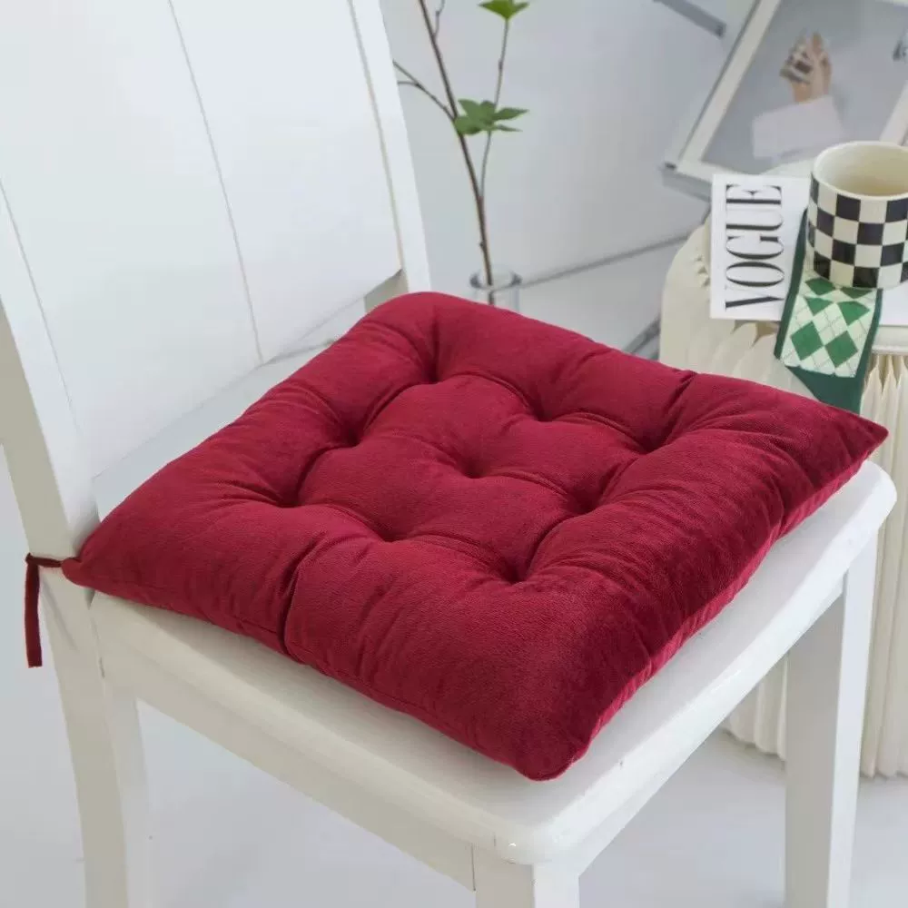 Warm winter fleece pillow for home use