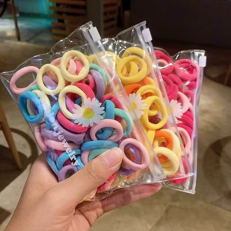 Детская маленькая резинка для волос для девочек, резинка для волос для девочек, веревка для волос не повреждает веревку для волос, аксессуары для волос для девочек, головной убор с сломанными волосами