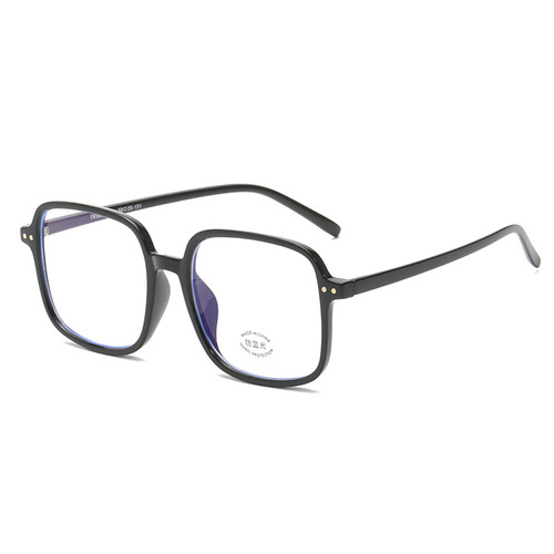 Ultra-light Myopia Small Red Book Instagram-Style Transparent TR90 Oversized Frame, No-Makeup Look, Influencer-Favorite Plain Glasses with Blue-Light Protection, Eyeglass Frame T30012